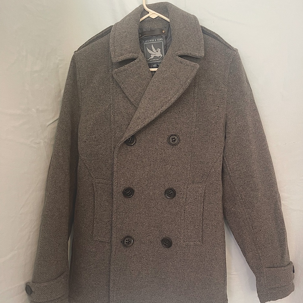Mens medium pea coat